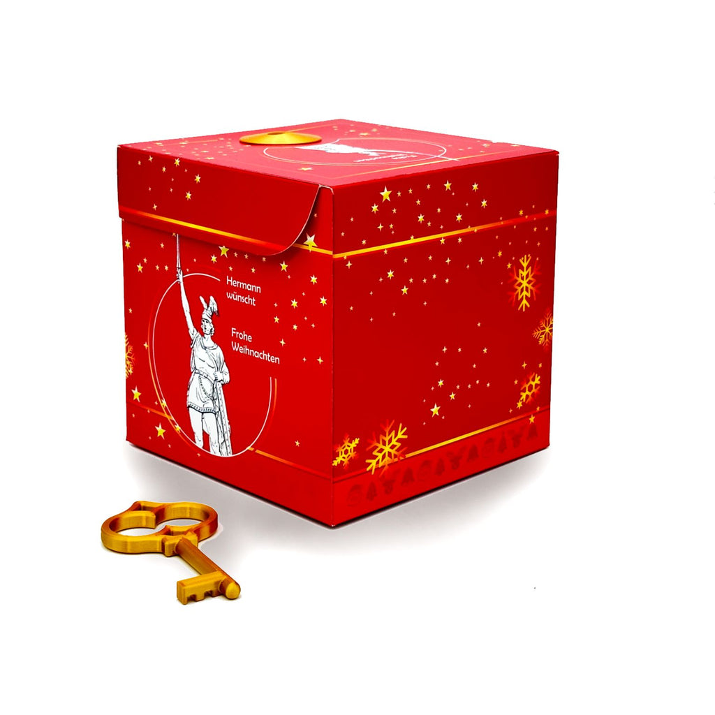 Schlossbox mit Schlüssel Weihnachten Hermannsdenkmal