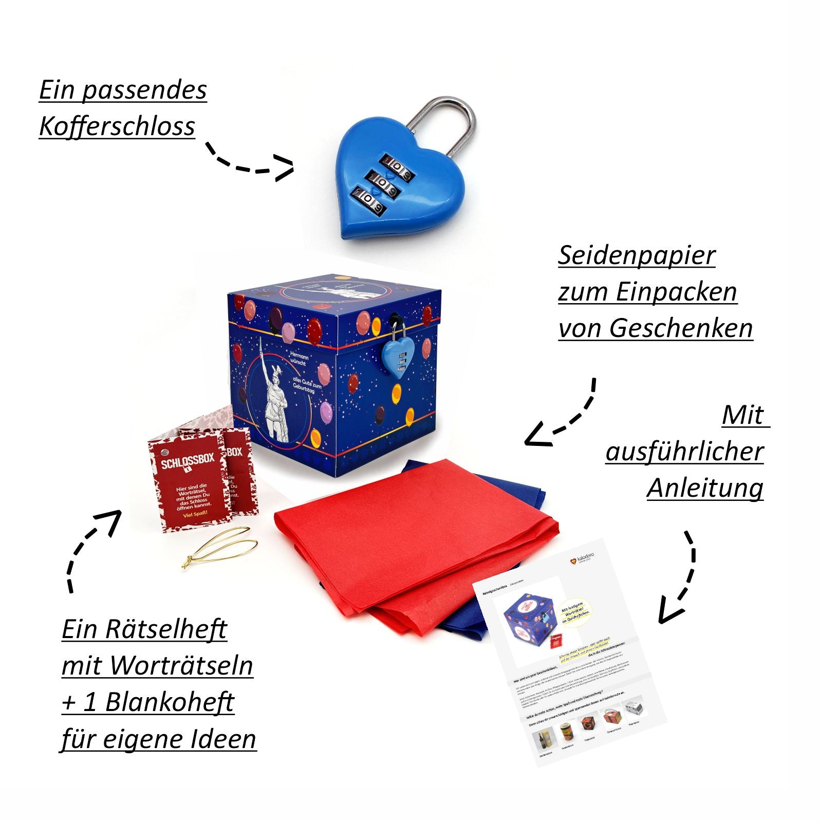 Rätselbox Geburtstag Hermannsdenkmal