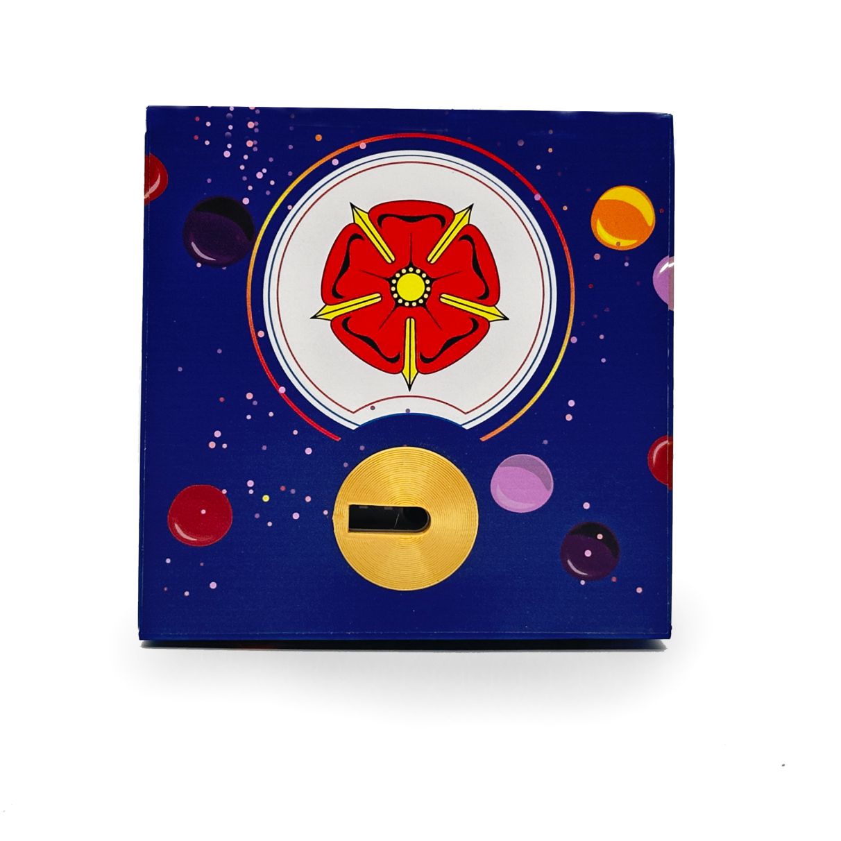 Schlossbox mit Schlüssel Geburtstag Lippische Rose