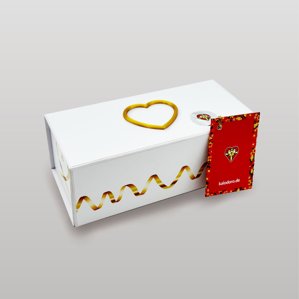 Magnetbox weiß mit 3D Herz