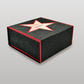Glitzer-Magnetbox schwarz mit Stern - Walk of Fame