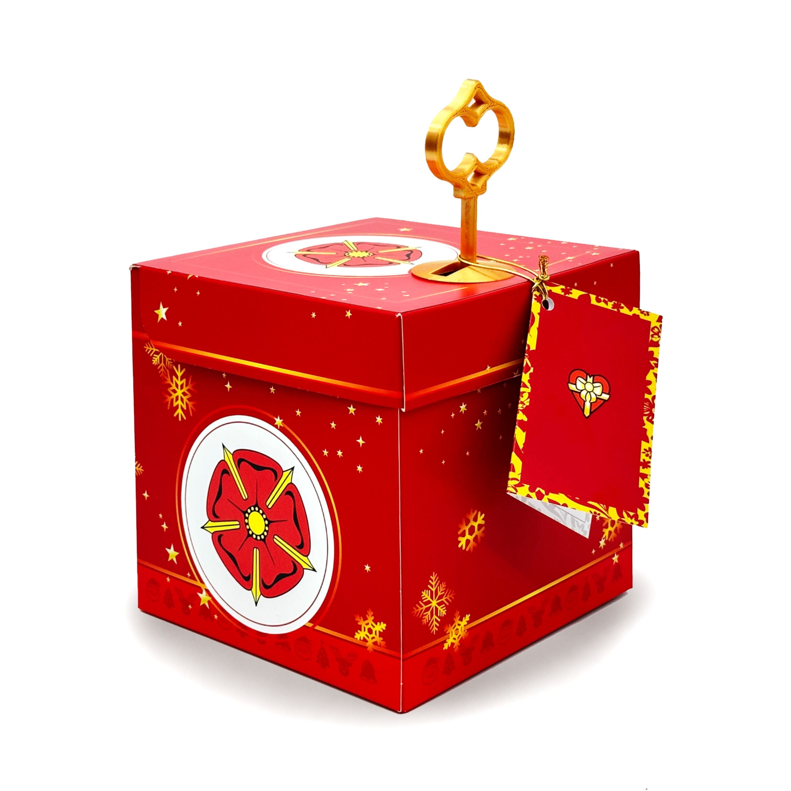 Schlossbox mit Schlüssel Weihnachten Lippische Rose