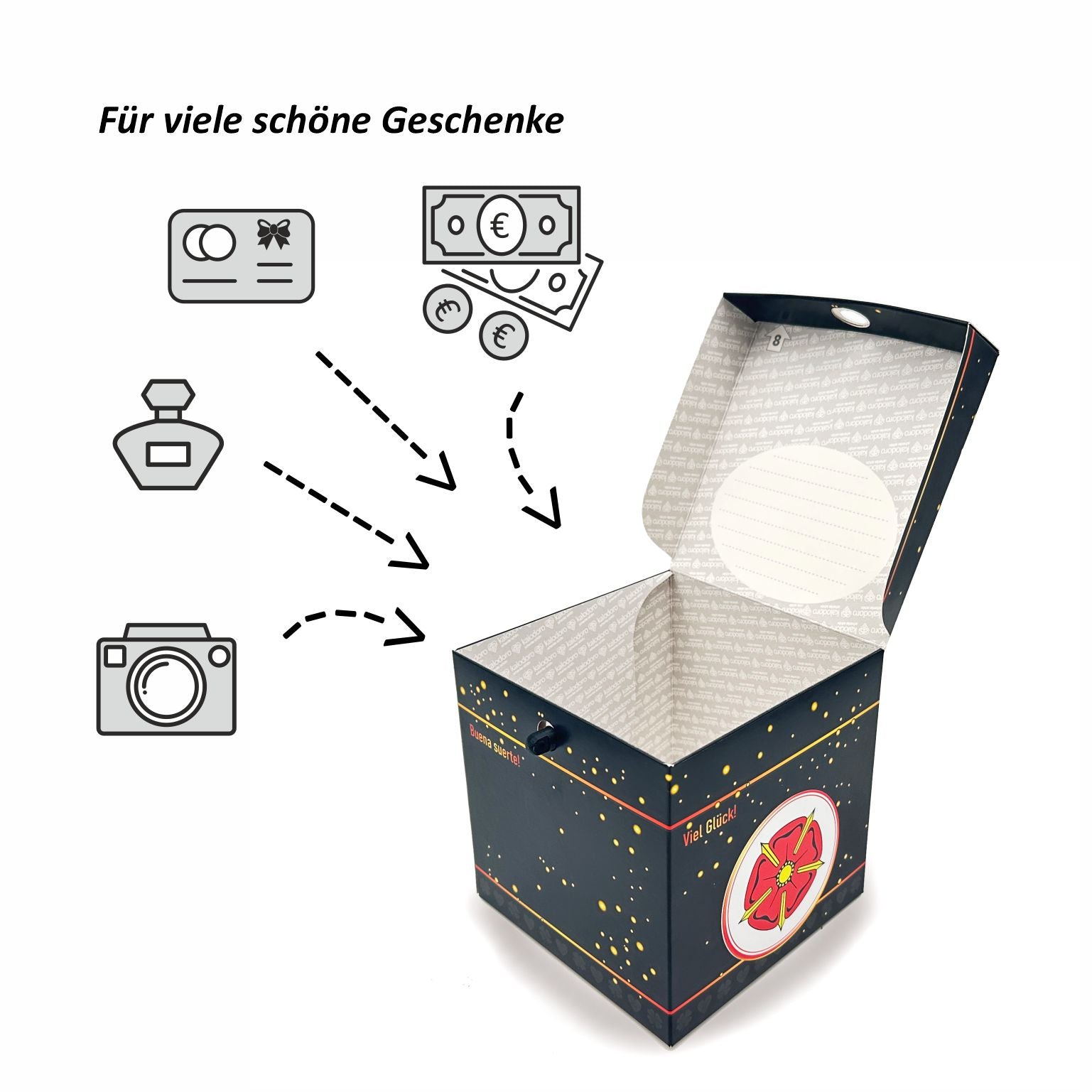 Rätselbox Glück Lippische Rose