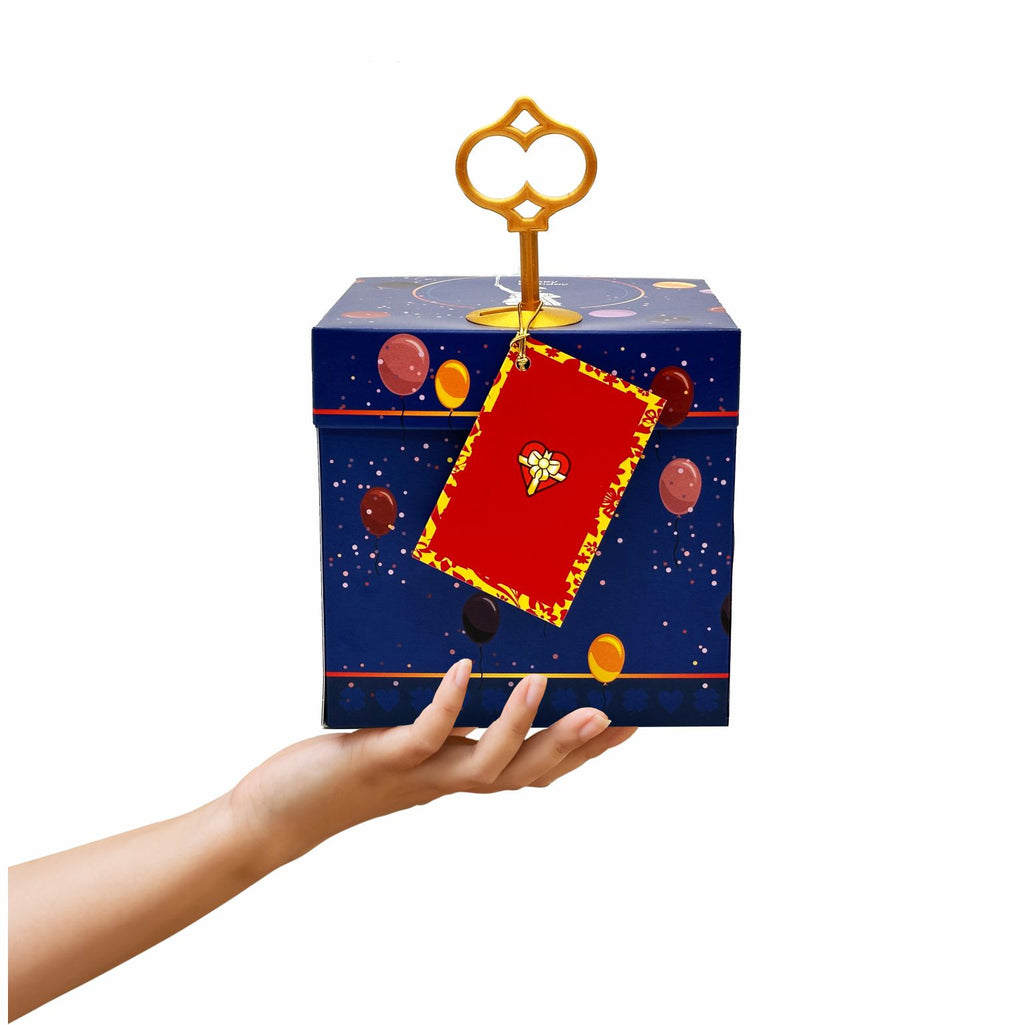 Schlossbox mit Schlüssel Geburtstag Hermannsdenkmal