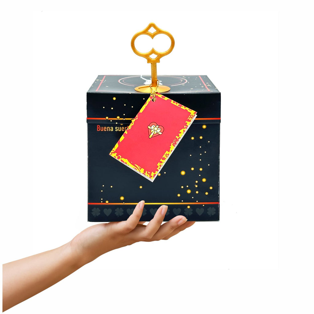 Schlossbox mit Schlüssel Glück Hermannsdenkmal