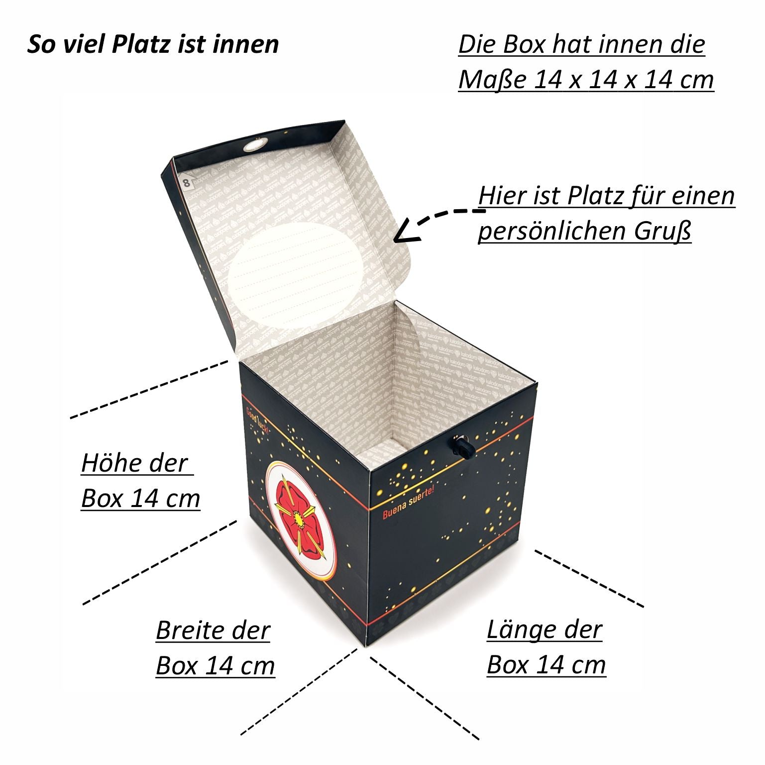 Rätselbox Glück Lippische Rose