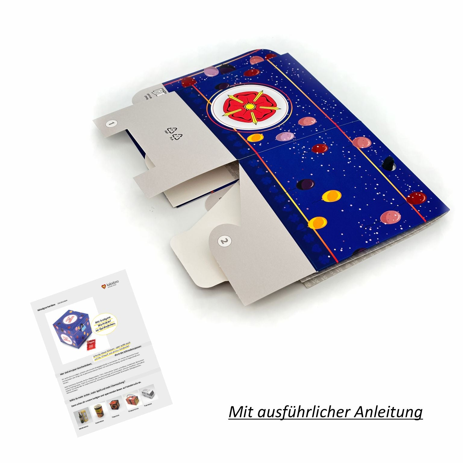 Rätselbox Geburtstag Lippische Rose