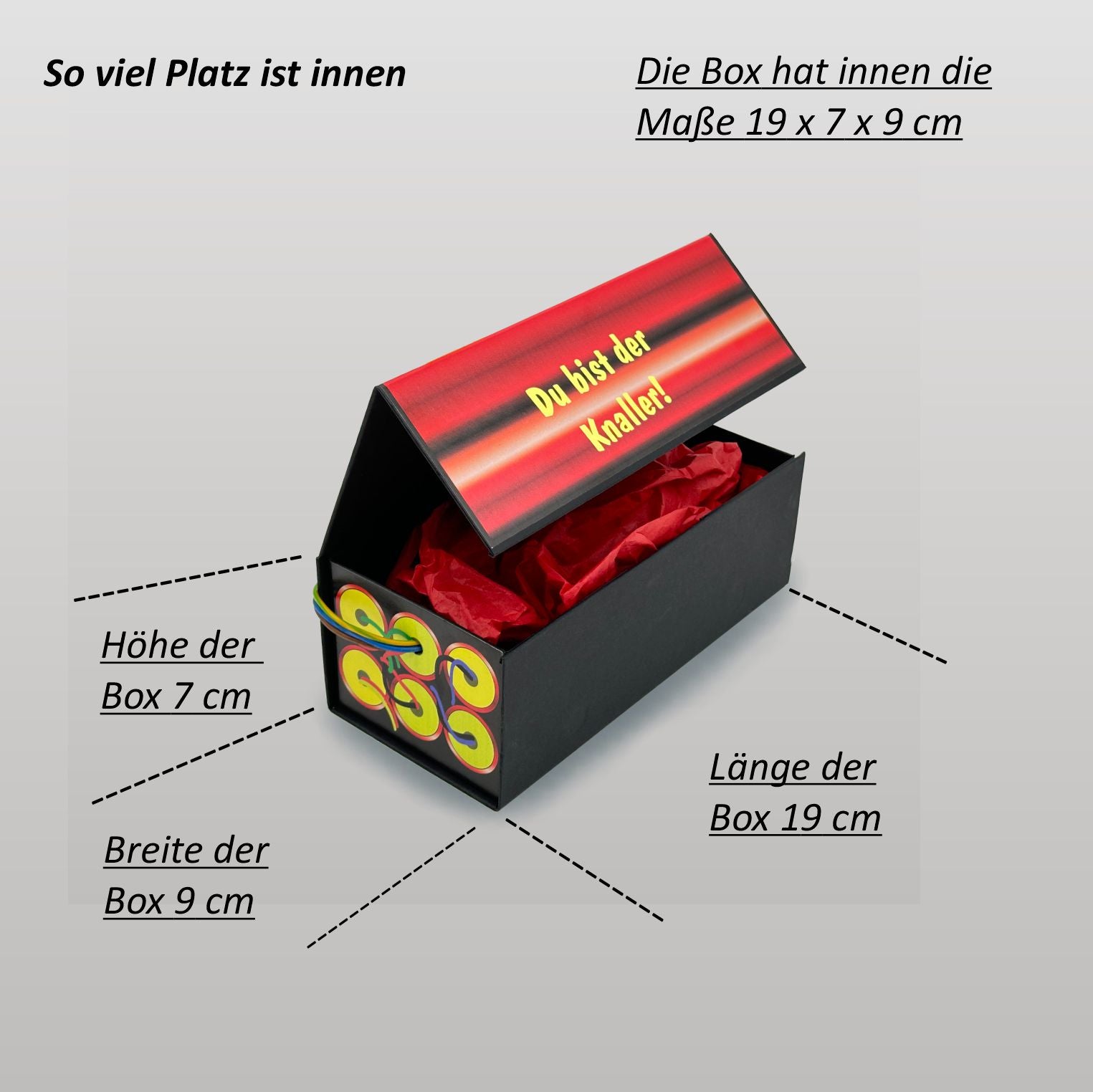Magnetbox - Du bist der Knaller! - klein