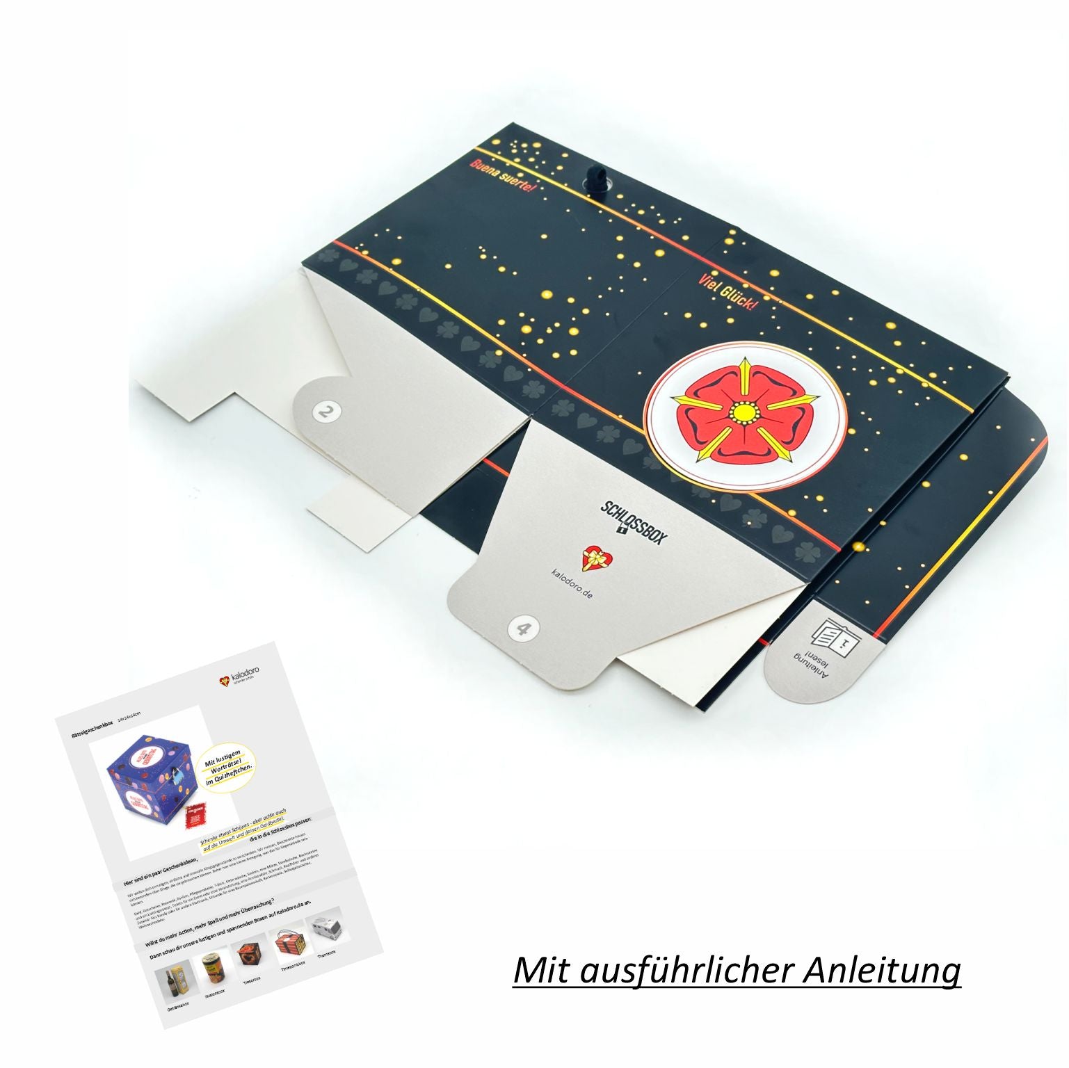 Rätselbox Glück Lippische Rose