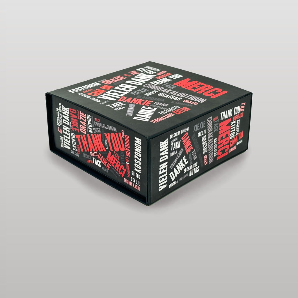 Magnetbox Danke schwarz