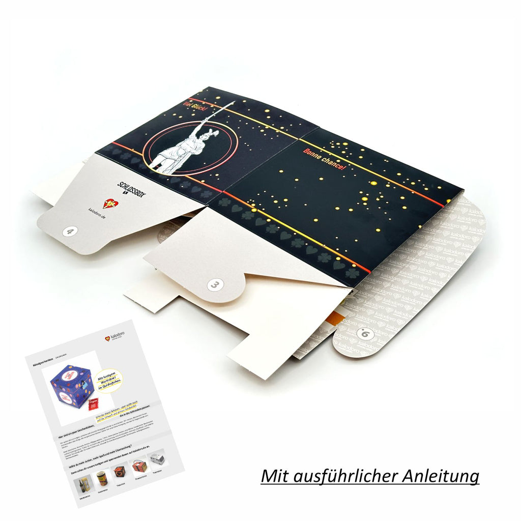 Schlossbox mit Schlüssel Glück Hermannsdenkmal