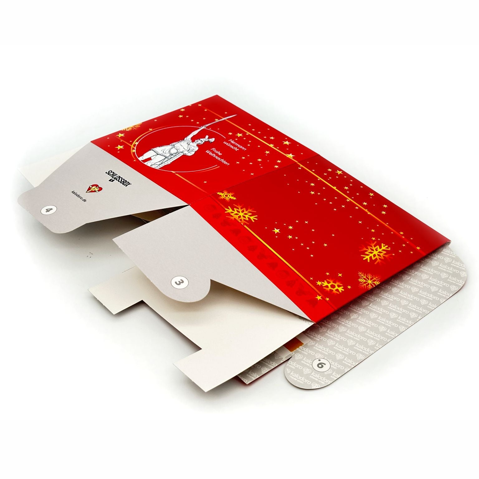 Schlossbox mit Schlüssel Weihnachten Hermannsdenkmal