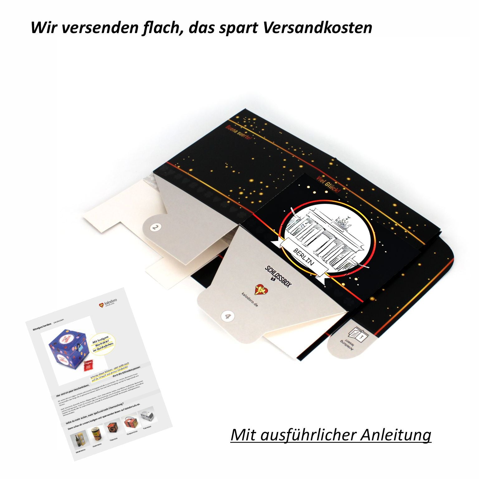 Rätselbox Glück - Berlin Editition