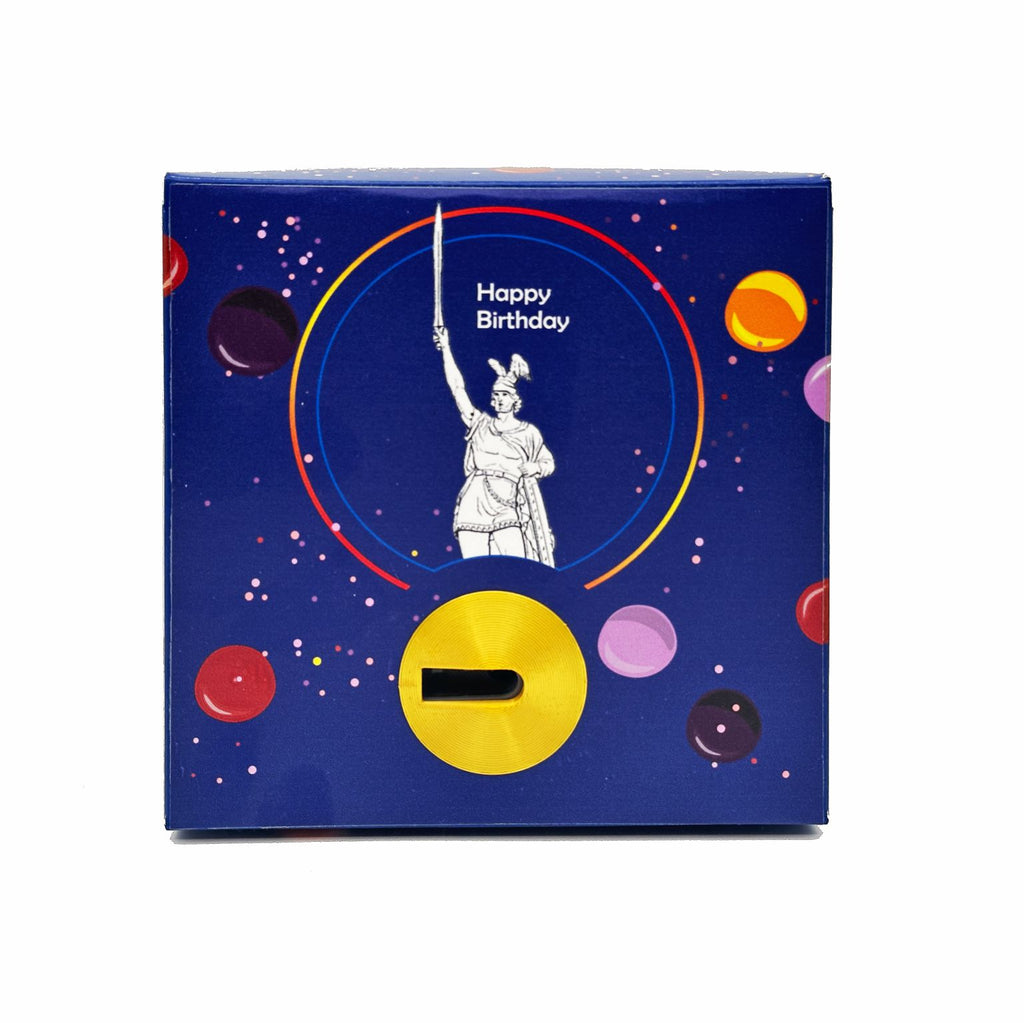 Schlossbox mit Schlüssel Geburtstag Hermannsdenkmal