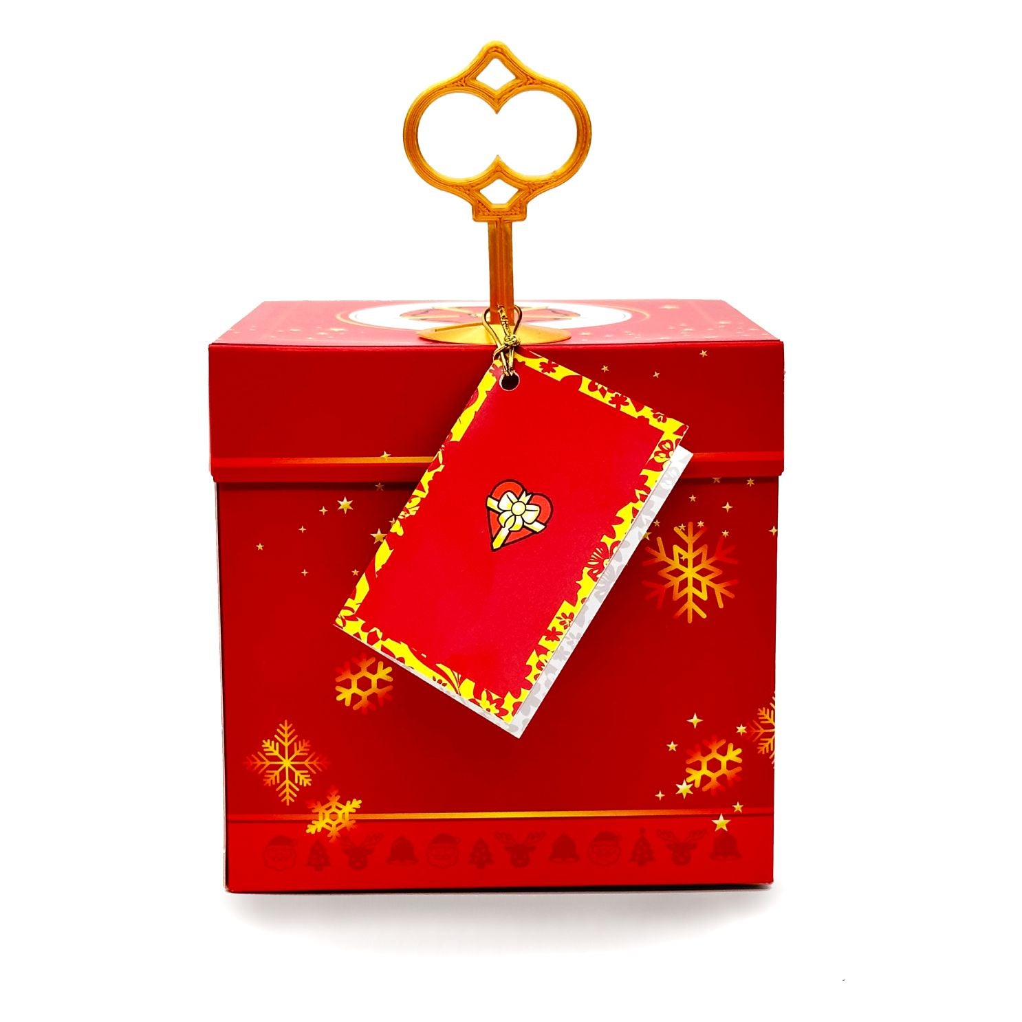 Schlossbox mit Schlüssel Weihnachten Lippische Rose