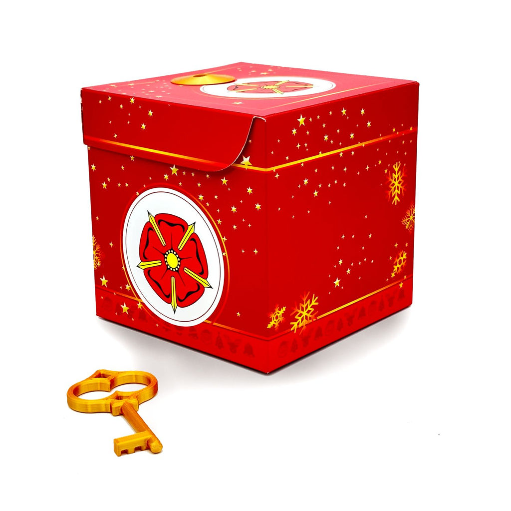 Schlossbox mit Schlüssel Weihnachten Lippische Rose