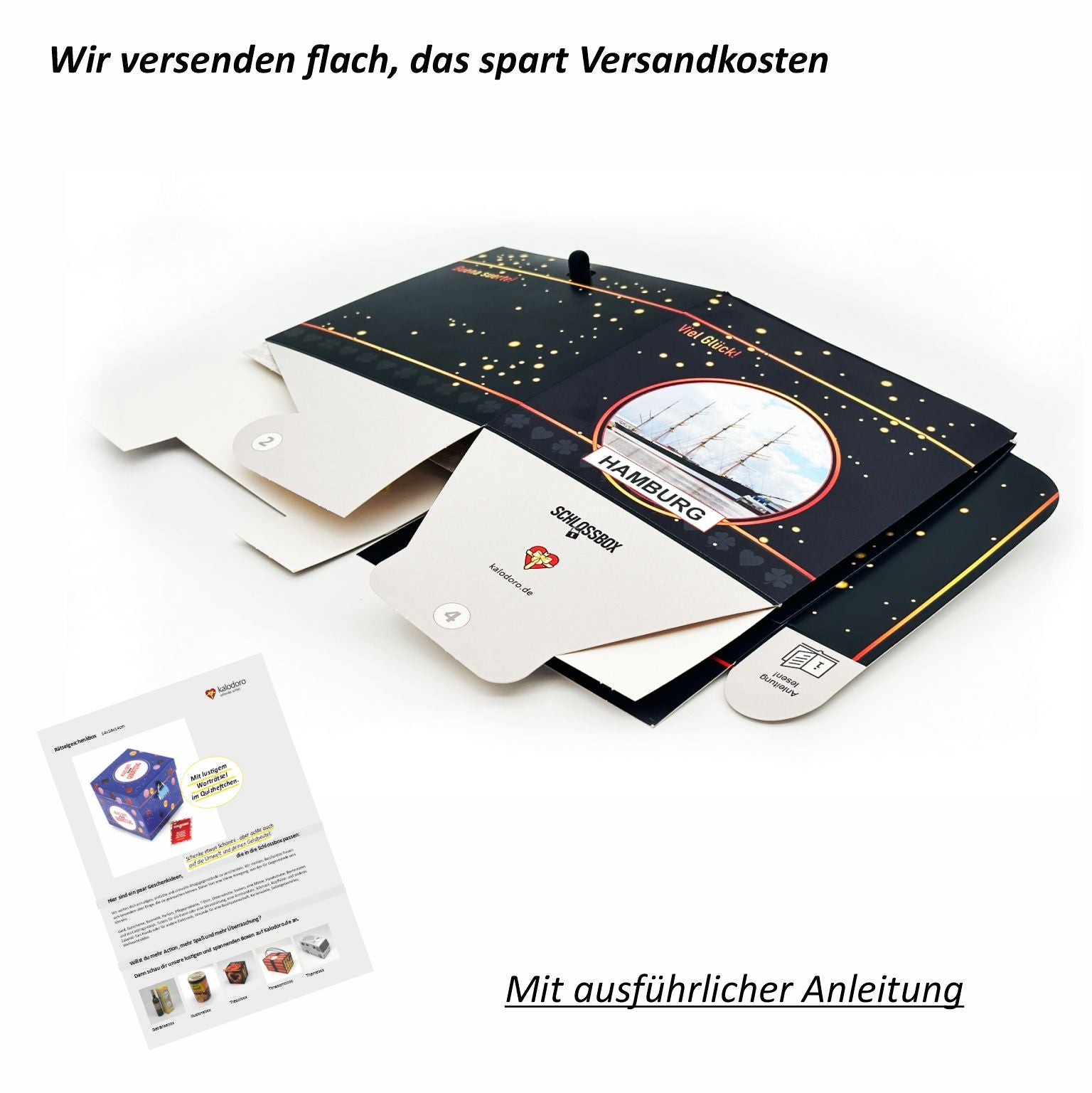Rätselbox Glück - Hamburg Edition