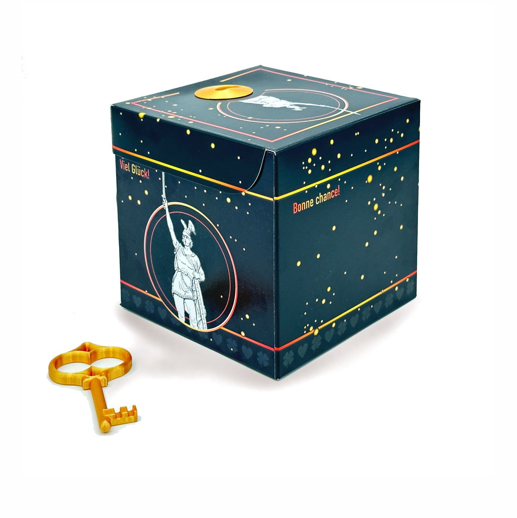 Schlossbox mit Schlüssel Glück Hermannsdenkmal