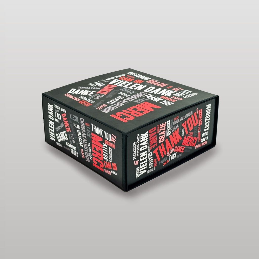 Magnetbox Danke schwarz