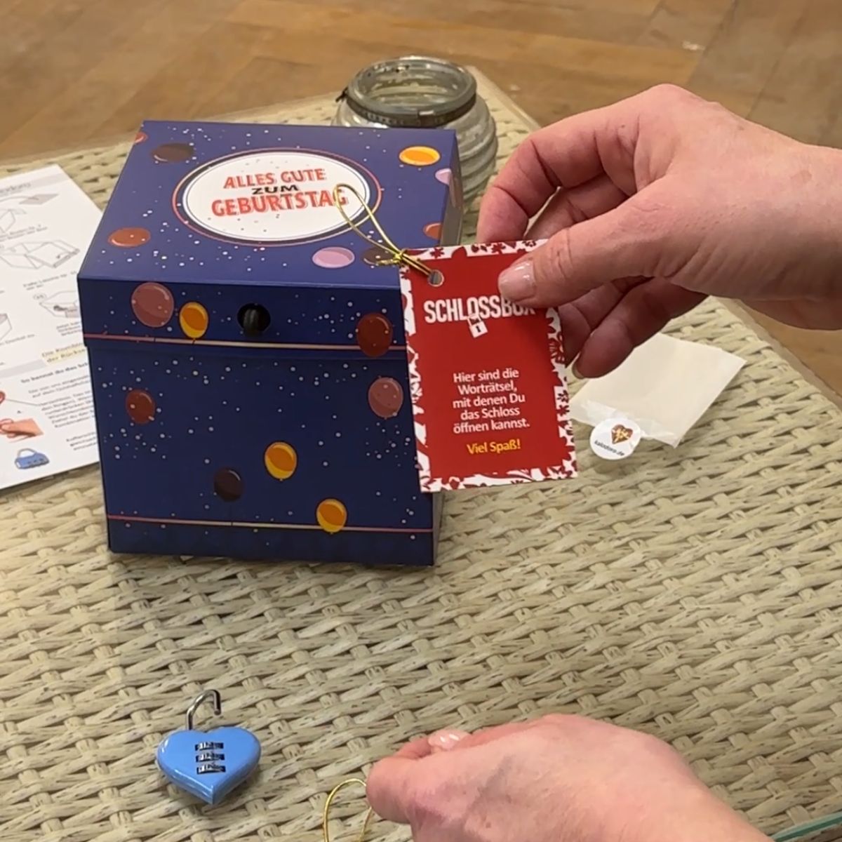 Rätselbox Geburtstag